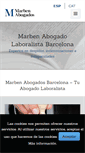 Mobile Screenshot of marbenabogados.com